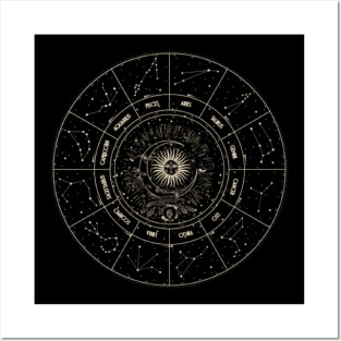 Zodiac signs Posters and Art